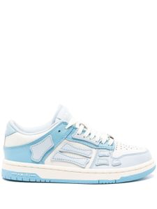 AMIRI baskets Skeltop en cuir à lacets - Bleu