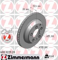 Remschijf Coat Z 600322920