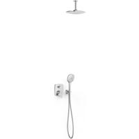 Regendouche set Tres Canigó | Inbouw | Mengkraan | 2-weg || Chroom