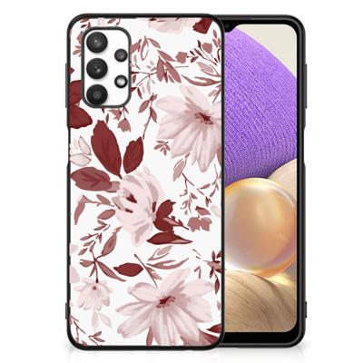 Kleurrijke Telefoonhoesje Samsung Galaxy A32 5G Watercolor Flowers