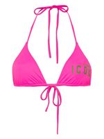 DSQUARED2 haut de bikini Be Icon à bonnets triangles - Rose - thumbnail