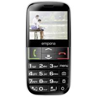 Emporia Euphoria Senioren mobiele telefoon Met laadstation, SOS-knop Zwart - thumbnail