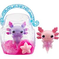 Animagic - GOLIATH - Axolotl dubbelpakket - Bubbelaquarium - Roze / Paars - Vanaf 4 jaar