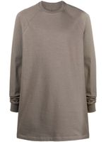 Rick Owens sweat en coton à manches longues - Marron - thumbnail