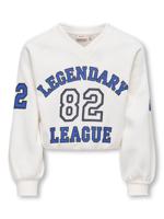 Kids ONLY winter sweater meisjes - wit - KogColetta - regular fit