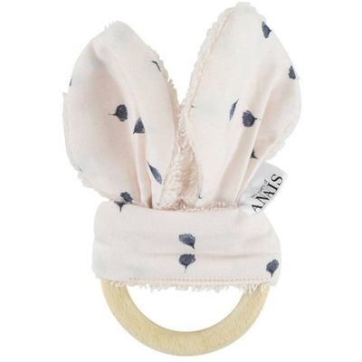 Trixie Bijtring Leaves Junior 17 Cm Katoen Wit/blauw Trixie Bijtring Leaves Junior 17 Cm Katoen Wit/blauw
