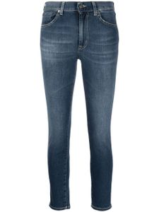 DONDUP jean skinny à taille mi-haute - Bleu