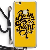Born to Fight: Huawei Ascend P10 Lite Transparant Hoesje met koord