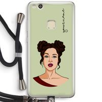 Pop-Art Creator: Huawei Ascend P10 Lite Transparant Hoesje met koord