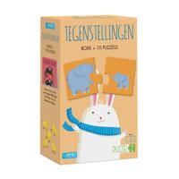 Rebo Publishers Puzzel2 - boek tegenstellingen met 10 puzzels