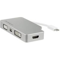 StarTech.com USB-C Docking Station Silver (VGA/DVI/HDMI/MiniDP) StarTech.com USB-C Docking Station Silver (VGA/DVI/HDMI/MiniDP)