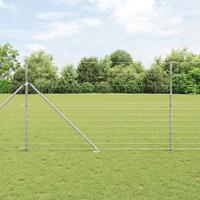 Weidehekwerk Zilver 50 x 1.5 m Gegalvaniseerd staal