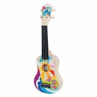 Goki houten ukelele flower power