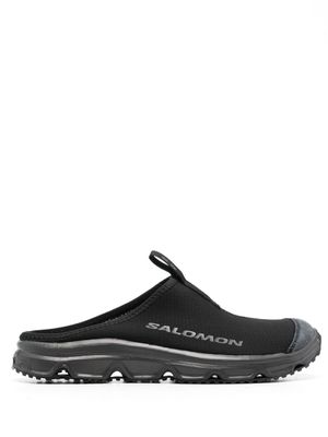 Salomon claquettes à logo - Noir