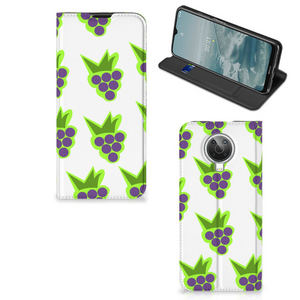 Nokia G10 | G20 Flip Style Cover Druiven