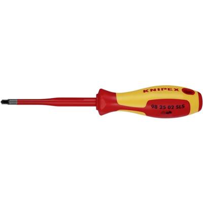 Knipex Knipex-Werk Plus/minus schroevendraaier VDE Grootte PZ 2 Koplengte: 100 mm