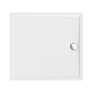 Douchebak Aloni | 90x90x4 cm | Excl.Sifon | Acryl | Vierkant | Wit