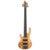 ESP LTD B-205SM LH Spalted Maple Natural Satin 5-snarige linkshandige basgitaar