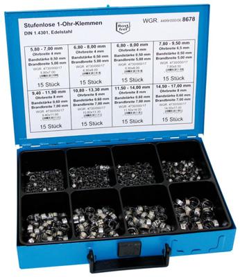 Dresselhaus Sort. 1-ear clamp stepless