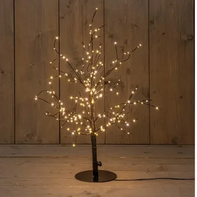 BOOM 240LED CLASSIC WARM IP44 TRAFO HOOGTE 60 CM ZWART