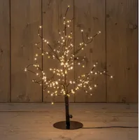 BOOM 240LED CLASSIC WARM IP44 TRAFO HOOGTE 60 CM ZWART