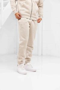 Under Armour Icon Fleece Trainingsbroek Heren Beige - Maat S - Kleur: Beige | Soccerfanshop