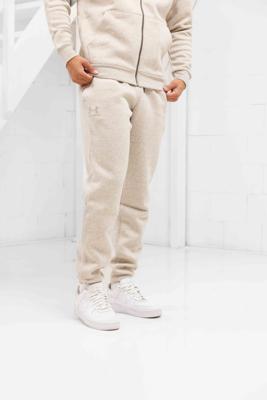 Under Armour Icon Fleece Trainingsbroek Heren Beige - Maat M - Kleur: Beige | Soccerfanshop