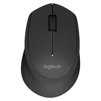 Logitech M280 2 4 GHz 3-toetsen 1000DPI draadloze optische muis draadloze bereik: 10m (zwart)