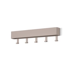 Kapstok Raaf Taupe 5-haaks