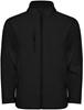 Roly RY6436 Men´s Nebraska Softshell Jacket - Black 02 - 4XL