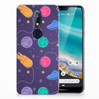 Nokia 7.1 | Sillicone Back Cover | Space