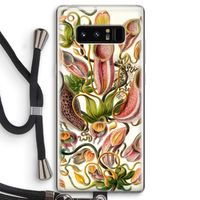 Haeckel Nepenthaceae: Samsung Galaxy Note 8 Transparant Hoesje met koord