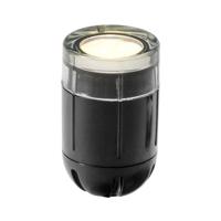 Onyx 20 LED Grondspot - 0.3 Watt - 2 Lumen - 2700K warm wit - 12V - Tuinspot - IP67 Waterdicht - Vlonderspot - Zwart