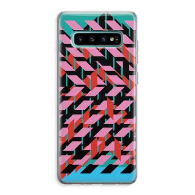 Skew Blush 2: Samsung Galaxy S10 Plus Transparant Hoesje