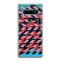 Skew Blush 2: Samsung Galaxy S10 Plus Transparant Hoesje
