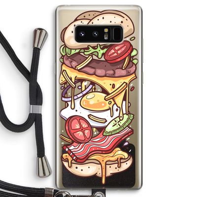 Diet Coke Please: Samsung Galaxy Note 8 Transparant Hoesje met koord