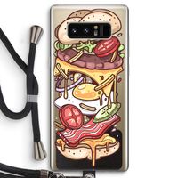 Diet Coke Please: Samsung Galaxy Note 8 Transparant Hoesje met koord Diet Coke Please: Samsung Galaxy Note 8 Transparant Hoesje met koord