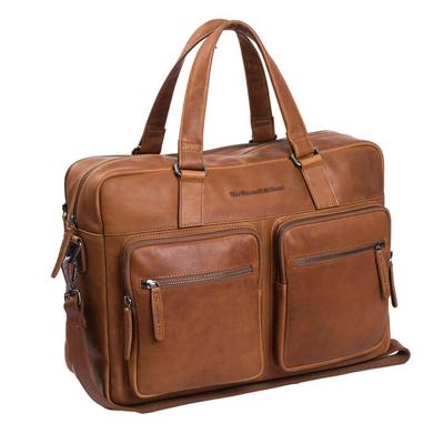 Chesterfield Laptoptas Misha A4 17&apos;&apos; Cognac