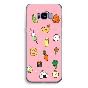 Happy bento friends: Samsung Galaxy S8 Plus Transparant Hoesje