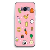 Happy bento friends: Samsung Galaxy S8 Plus Transparant Hoesje