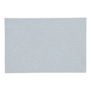 8x Placemats/onderleggers pastel blauw 30 x 45 cm