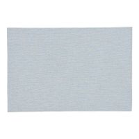 8x Placemats/onderleggers pastel blauw 30 x 45 cm