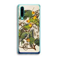 Carolinaparkiet: Huawei P30 Transparant Hoesje