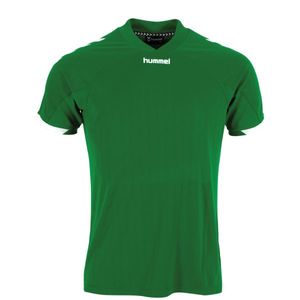 Hummel 110007K Fyn Shirt Kids - Green-White - 116