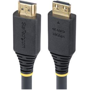 StarTech.com 6m High Speed HDMI Kabel met Grip Connectors, 4K 60Hz/1440p 144Hz, HDR10/HDCP 2.2/ARC,