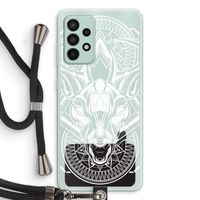 Oh Deer: Samsung Galaxy A52s 5G Transparant Hoesje met koord