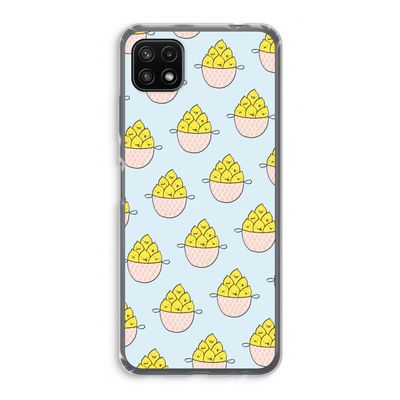 Citroenen: Samsung Galaxy A22 5G Transparant Hoesje