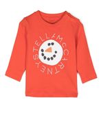 Stella McCartney Kids t-shirt imprimé à manches longues - Rouge