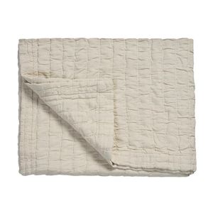 Vandyck Vandyck PURE 64 G.DYED Bedsprei 180x260 cream tan