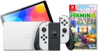 Nintendo Switch OLED Wit + Pikmin 4